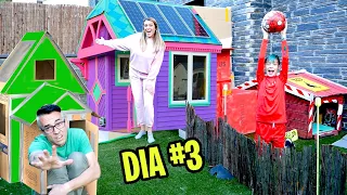 EL ULTIMO EN SALIR DE LA TINY HOUSE DE UN SOLO COLOR GANA!!