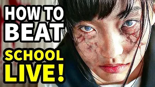 How To Beat The STUDENT ZOMBIES In "School Live"