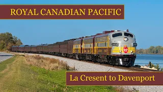 Royal Canadian Pacific F-Units - La Cresent to Davenport  - Part 2