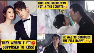 Zhao Liying Kiss Lin Gengxin Out Of Script!😘 #zhaoliying #lingengxin #thelegendofshenli