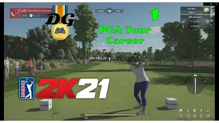 PGA Tour 2K21 - Ep 1 - MyCareer
