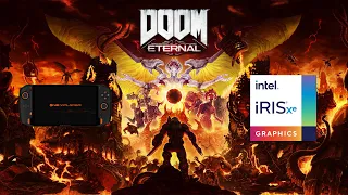 ONEXPLAYER 1S i7 1195G7 | Doom Eternal | Iris Xe Performance