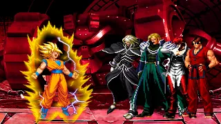 [KOF Mugen] Son Goku vs KOF Bosses