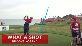 Brooks Koepka so Close to Ace! | 2020 Ryder Cup