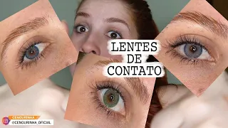 Minhas lentes de contato favoritas