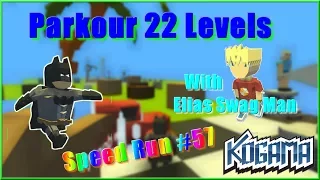 KoGaMa - Parkour 22 Levels | With Elias Swag Pro (Speed Run #57)