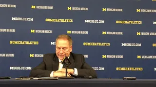 Tom Izzo on loss at Michigan