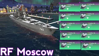 RF Moscow - Full 🔥10× Oerlikon HEL Blue Laser - Modern Warships