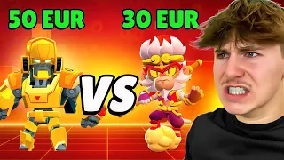 LA BATAILLE DES SKINS SUR BRAWL STARS !! (Ft. Freezie)