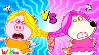 Lucy vs Nancy, Sharing is Caring! - Wolfoo Kids Stories About Friendship 🤩 Wolfoo Kids Cartoon