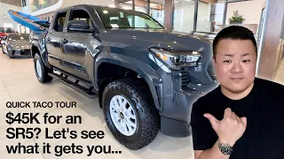 2024 Tacoma Quick Walkaround: Is any trim worth its price? Let’s find out…