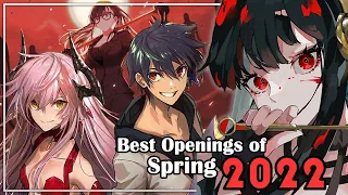 Top Anime Openings Spring 2022 [Group Rank]