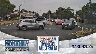 Dash Cam Owners Australia March 2024 On the Road Compilation