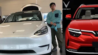 Xe Điện Tesla Có Gì Nổi Trội So Với Vinfast VF E34 – Kinh Nghiệm Mua Xe Ô Tô