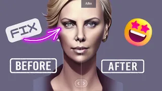 Fix AI Art Faces for FREE!