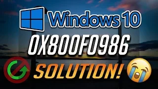 How to Fix Windows Update Error 0x800f0986 in Windows 10 [Tutorial] 2024