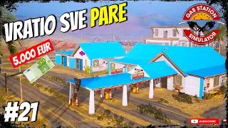 VRATIO SAM UJAKU SVE PARE, 5.000 EURA DUGA! *Gas Station Simulator*