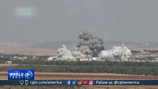 Russian and Syrian forces launch new airstrikes on Idlib and Hama