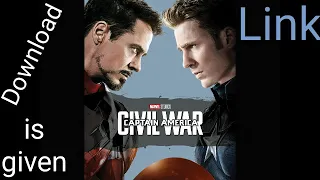 how to download Captain America: civil war in Hindi | captain America civil war download in Hindi |