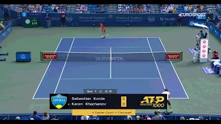 Sebastian KORDA vs.Karen KHACHANOV (CINCINNATI 2022.) TE13