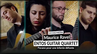 Entos Guitar Quartet play Pavane pour une infante défunte by Maurice Ravel | Siccas Media