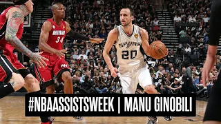 NBA Assists Week | Best of San Antonio Spurs Manu Ginobili