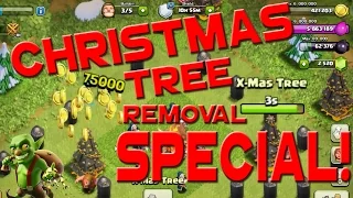 Clash of Clans - What Happens When You Remove a Christmas Tree?