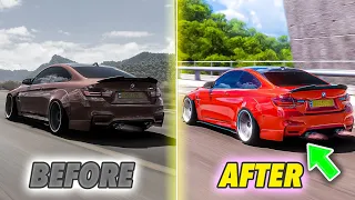 THE NEW ANTI LAG SYSTEM IN FORZA HORIZON 5 MAKES CRAZY FLAMES!!! | TWIN TURBO LAMBO VS GTR!