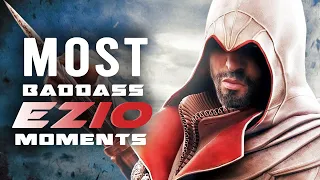 Most Badass "EZIO AUDITORE" Scenes & Moments In ASSASSIN CREED Series