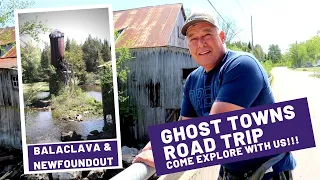 ROAD TRIP ADVENTURE to Abandoned Ghost Towns in Rural Ontario, Canada