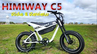 Himiway C5 Electric Motorbike:  Ride & Review