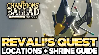 Revali's Song - Locations & Shrine Guide The Champions Ballad Breath of the Wild | Austin John Plays