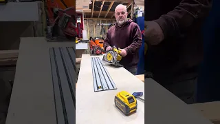 Milwaukee vs dewalt track saw comparison ! @VCGConstruction