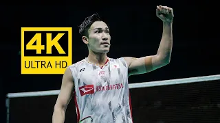 [4K50FPS] - MS - Kento Momota vs Chou Tien Chen - 2018 Badminton Asia Championships - Highlights