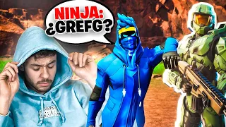 FORTNITE ME TROLEA CON NINJA ANTES DE SACAR MI SKIN - TheGrefg