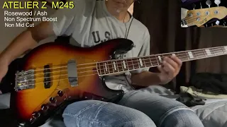 ATELIER Z  M245  Rosewood / Ash   Sound Demo