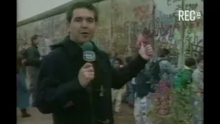 Caída del Muro de Berlín (nota de prensa Canal 13, 1989)