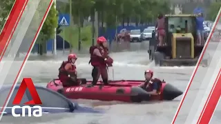 Search and rescue operations underway in Sichuan after heavy rains trigger floods, landslides