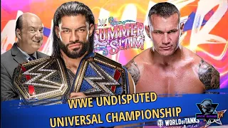 WWE SummerSlam 2022 match card prediction