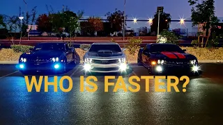 BOLT ON CAMAROS TAKE OVER THE STREETS!!!