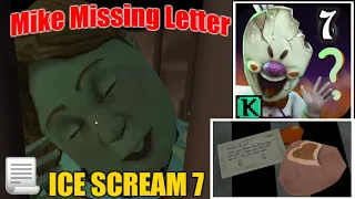 Ice Scream 7 Lis Secret | Ice Scream 7 Friends Lis Or Mike | Ice Scream 7 Secret Letter | Ice Scream