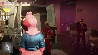 Hitman 2 - Flamingo Mascot Disguise, talk to Sierra Knox - Pretty in Pink walkthrough