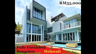 RM10 Mil Exclusive Bungalow With Lift & Pool Nadayu Melawati