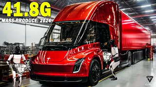 The Truth about 2024 Tesla Semi's Performance... What Happened with Elon Musk and Tesla Now?