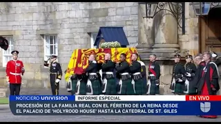 🇬🇧 EN VIVO: Sigue la ceremonia del adiós a la reina Isabel II