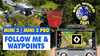 The DJI Mini 3 / Mini 3 Pro JUST GOT Waypoints & Follow Me (Dronelink Beta)