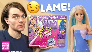 FAIL! Barbie Color Reveal Peel Doll Unboxing Review! Is It Worth The Money?