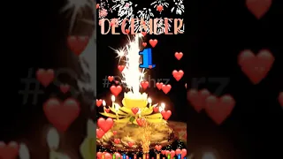 Happy Birthday | 1st December | WhatsApp Status | Greetings |