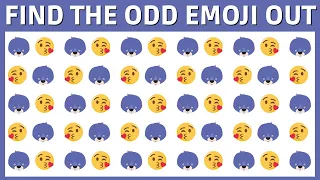 HOW GOOD ARE YOUR EYES #14 l Find The Odd Emoji Out l Emoji Puzzle Quiz  PAM GAMING