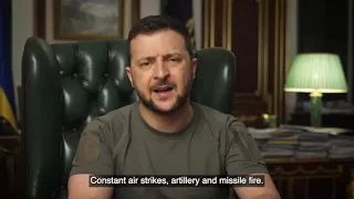 Address by Volodymyr Zelensky at the end of the 101-st day of the war